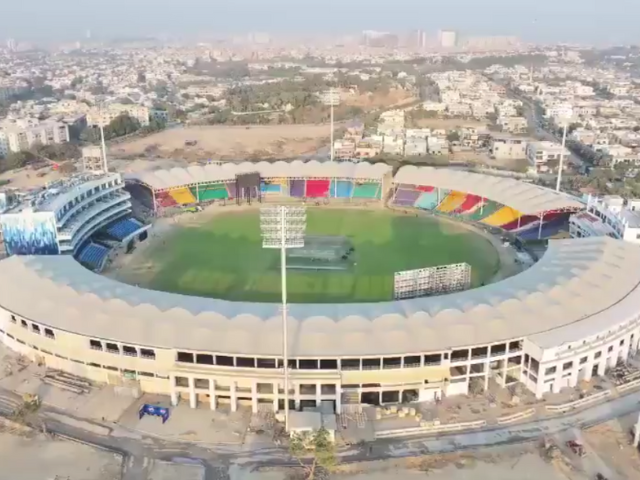 National Stadium Karachi set for grand inauguration tomorrow